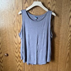 Old Navy Lux Lavender/Gold Tank Top